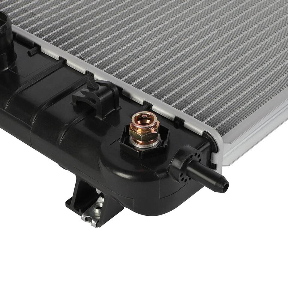 Ventilador de refrigeración doble y radiador condensador coche eléctrico para Saturn Aura 2007-2009 Foto 2 de 4