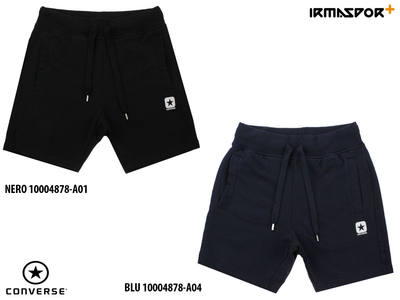 pantaloncini converse con tasche