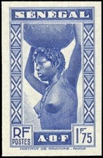1938, Senegal, 177 U, (*) - 1806677