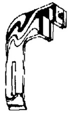 120-405 (RH) GuideMultilith New  Paper Guide    