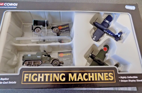 CSCW17004 WWII WAR IN THE PACIFIC 'GUADALCANAL' 4 PIECE BOX SET BY CORGI