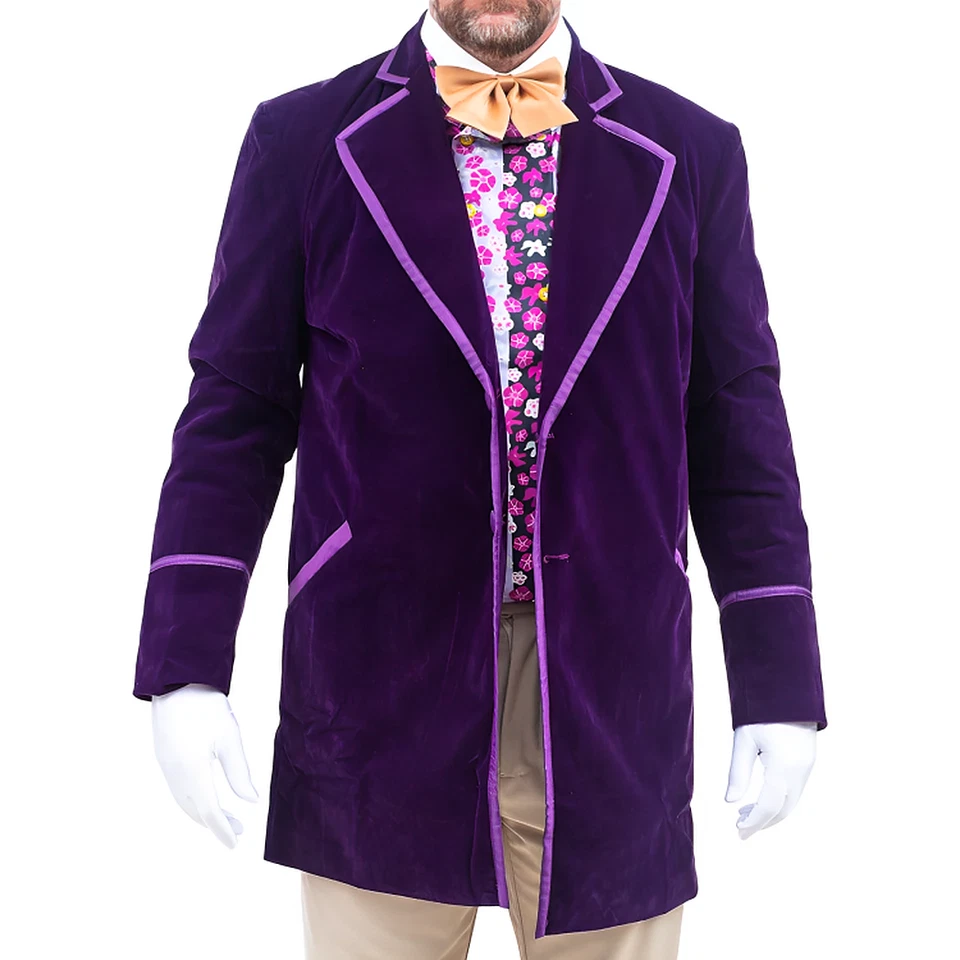 Chocolate Factory Owner Deluxe Halloween Cosplay Costume Set - Image 4 of 4