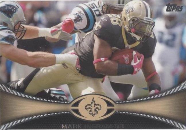 2012 Topps Mark Ingram #106 - 1 of 2