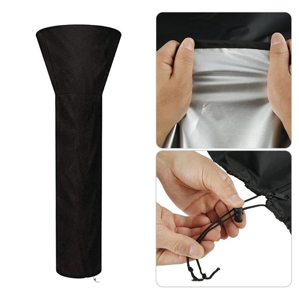 Heavy Duty Waterproof Outdoor Furniture Protector Black Patio Heater