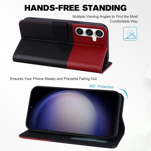 For Samsung Galaxy S25 S24 S23 S22 S21 S20 Case Wallet Leather Shockproof Cover - Picture 59 of 70