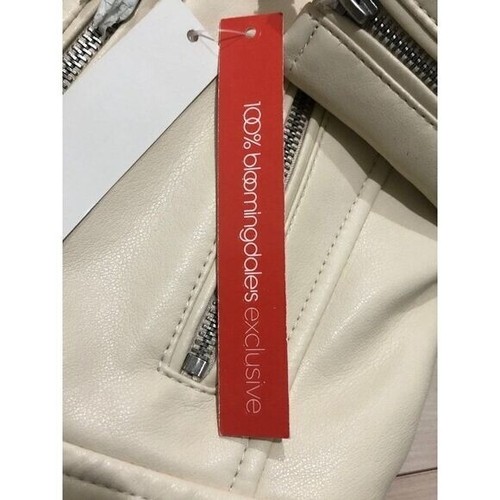 Aqua Girl Autumn Pu Faux Leather Motorcycle Zipper Jacket Girl's Size L - Picture 5 of 7