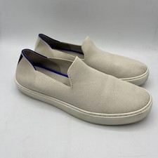 Rothy's The Original Slip On Sneaker Women's Size 8 Low Top Flat Off White