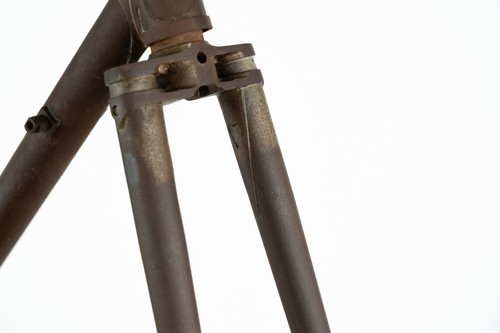 GRANDIS STEEL FRAMESET FRAME 80s VINTAGE LUGS COLUMBUS BICYCLE EROICA ROAD - Picture 14 of 20
