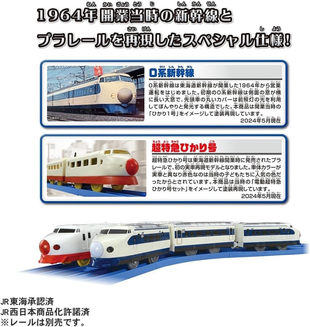 Takara Tomy Plarail Shinkansen 60th Anniversary 0 Series Hikari