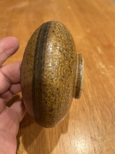 Small MCM Stoneware Footed Vessel - Picture 13 of 22