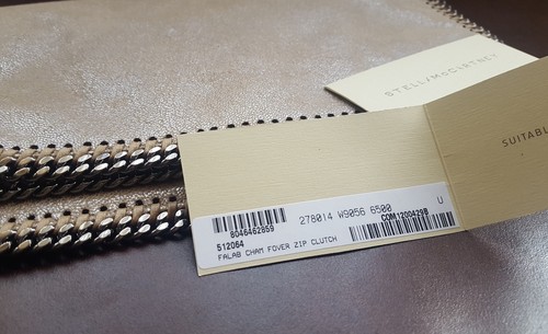 NEW Stella McCartney Falabella Fold-Over Clutch - Picture 7 of 9
