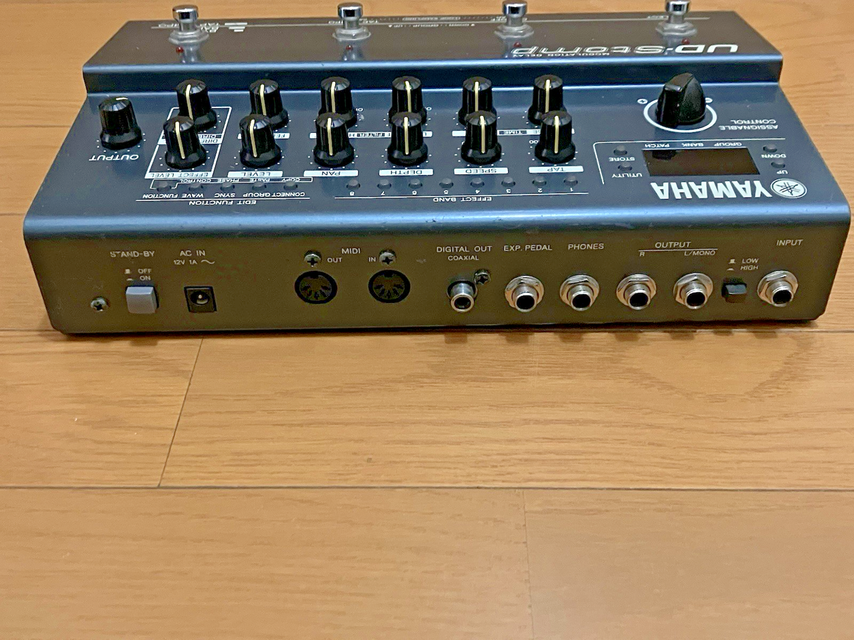 Yamaha UD Stomp Modulation Delay Digital Effects Processor w
