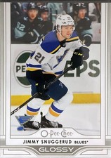 JIMMY SNUGGERUD RC 2025-26 Upper Deck OPC Glossy #OG-43 ROOKIE Blues N ID:164706