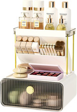 Bathroom Counter Organizers and Storage with Drawer,Cosmetic Organizer with Make