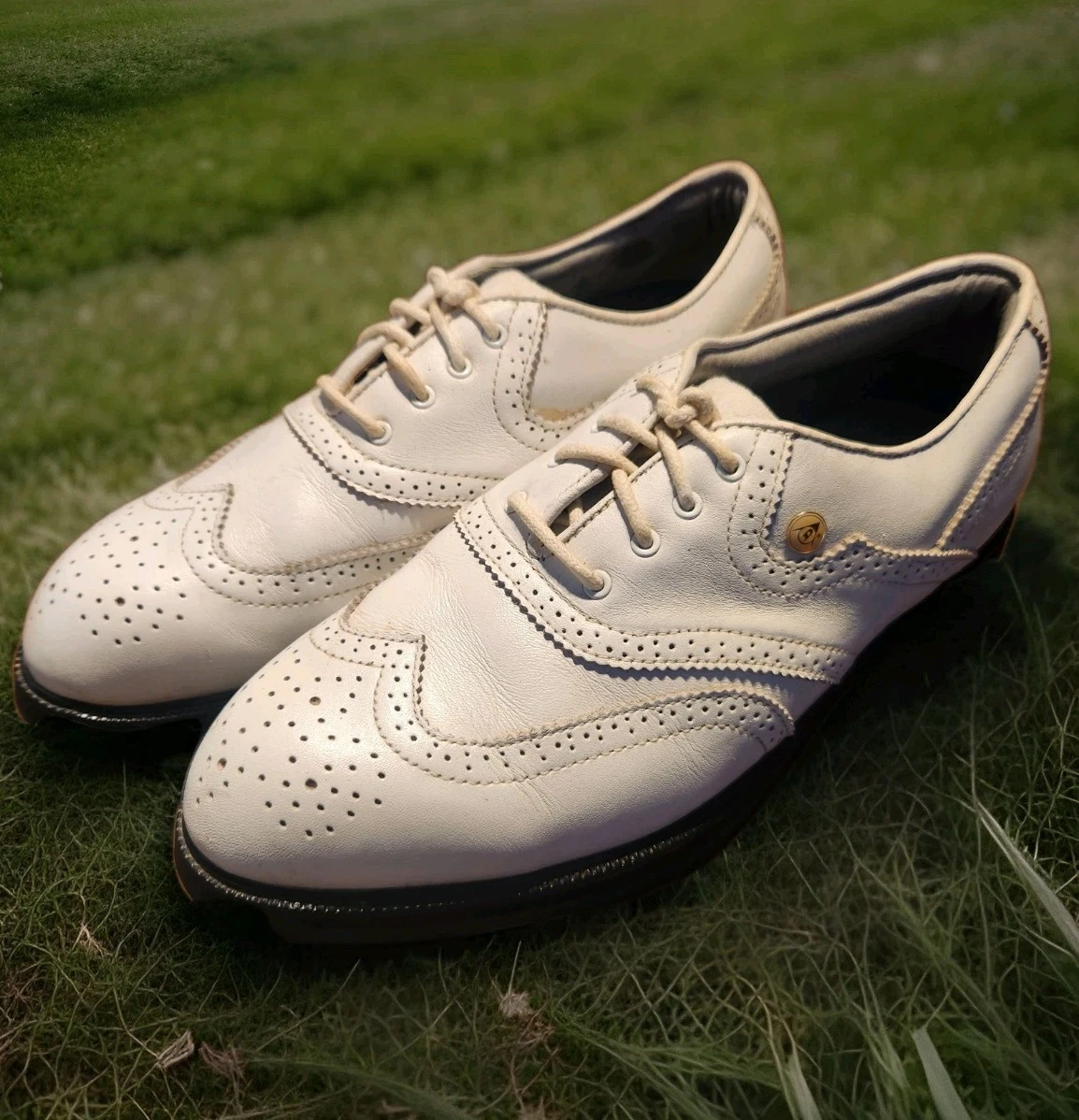 Dunlop Men\'s White Golf Shoes with Black Sole m40916026073_1.jpg?1628213832 main image 3