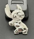Stitch, from Lilo & Stitch 2.15ozt. .999 Silver Cast 3in. x 1.5in. Figure Bar