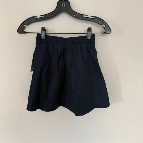 NWT Izod Girls Navy Skort with Bow School Uniform Preppy Size 6X - Picture 2 of 7