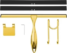 TOOVEM 12 In Shower Squeegee for Glass Door Window Bathroom Shower Cleaning Tool