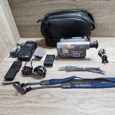 Sony Handycam Vision CCD-TRV22 Video 8 8mm Camcorder 26X Digital Zoom WORKS