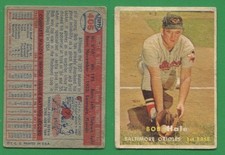 1957 Topps Baseball ~~~ BOB HALE ~~~ No. 406 ~~~ FREE S/H ~~