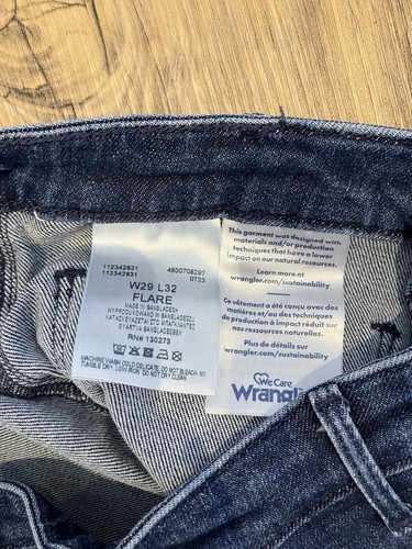 Wrangler Flared Jeans W29 L32 - Picture 8 of 10