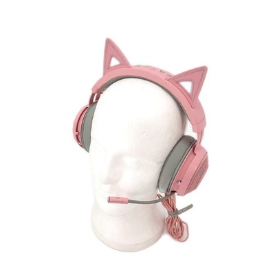 Razer Kraken Kitty Edition Gaming Headset Katze Ohr USB Chrom Gaming Kopfhörer