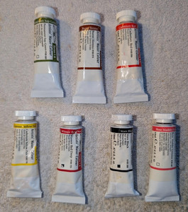 7 - NEW - Winsor & Newton Artists' Water Color Paints -Series 1 & 4- Large Tubes