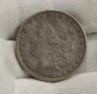 1897 O US Morgan Silver Dollar $1 XF (Cleaned, Retoned)