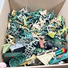 Huge Plastic Army Men Lot Military Soldiers Tanks Jets Playset Accessories Bulk