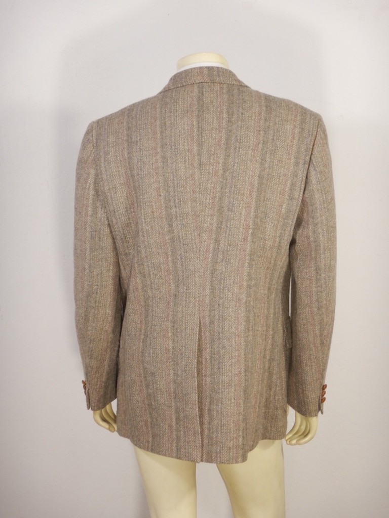 Vintage PENDLETON Two-Button Tweed ACTION BACK Bl… - image 4