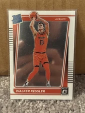 2022-23 Walker Kessler Panini Chronicles Draft Picks Donruss Optic Rated Rookie