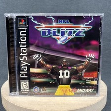 PlayStation 1 - NFL Blitz - Complete w/ Reg Card - Refurbished, Excellent