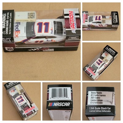 ALL DIECAST 2021 Denny Hamlin #11 Fedex Express ADC Action Nascar Gibbs 1:64 NIB