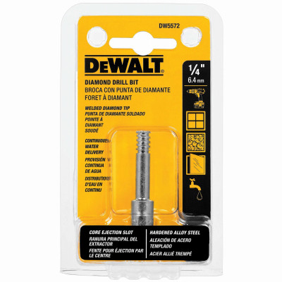 1/4" Diamond Drill Bit -DW5572 - Picture 1 of 1