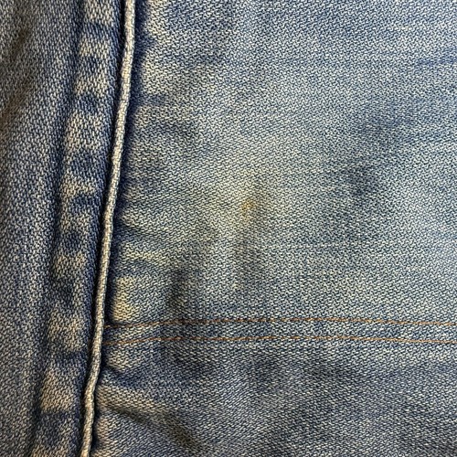 Vintage 70s Wrangler Denim Blanket Lined Trucker Jeansjacke Cowboy USA - LESEN - Bild 16 von 18