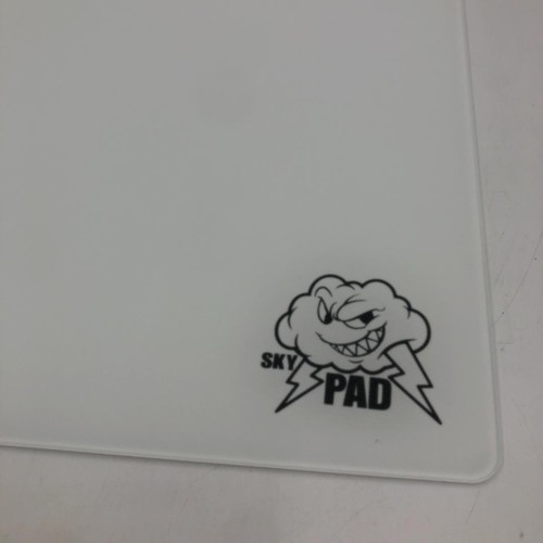 SkyPAD 30847-D1 Glass 3.0 XL Gaming Mouse Pad With Cloud Logo - Afbeelding 3 van 4
