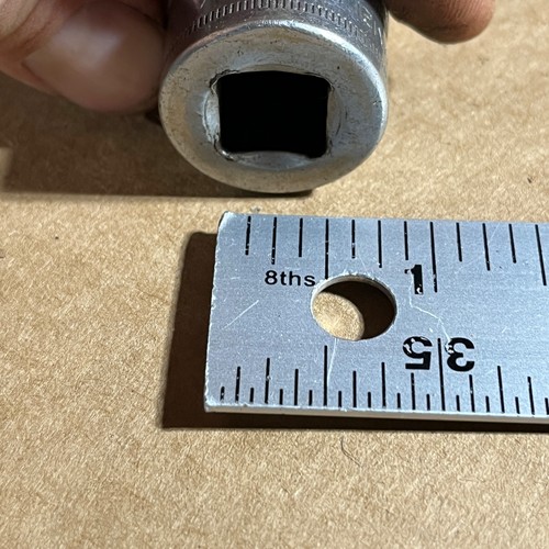 Snap-on  1/2" Drive 21mm Metric Shallow 6PT Chrome Socket TWM21 USA - Bild 7 von 7