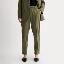 Everlane Dream Pant in Kalamata Olive Green - M