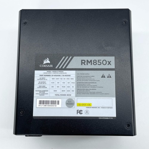 Corsair RM850x CP-9020180 80 Plus Gold 850W Fully Modular Power Supply - Afbeelding 6 van 7