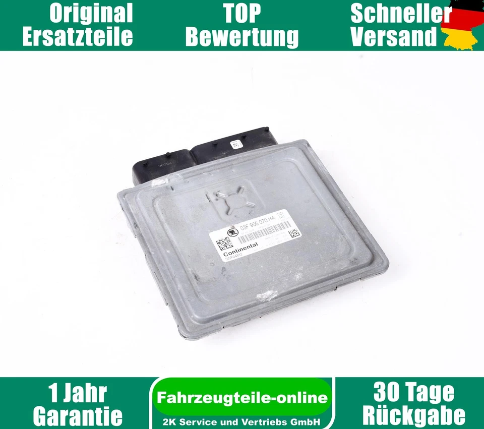 Skoda Rapid NH 03F906070HA Centralina Motore ECU 1.2 TSI - Immagine 2 di 2