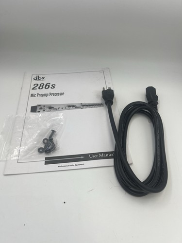 DBX 286S Mic Pre-Amp Prozessor 286 S Mikrofon-/Instrumentenvorverstärker, Phantomspeisung - Bild 9 von 9