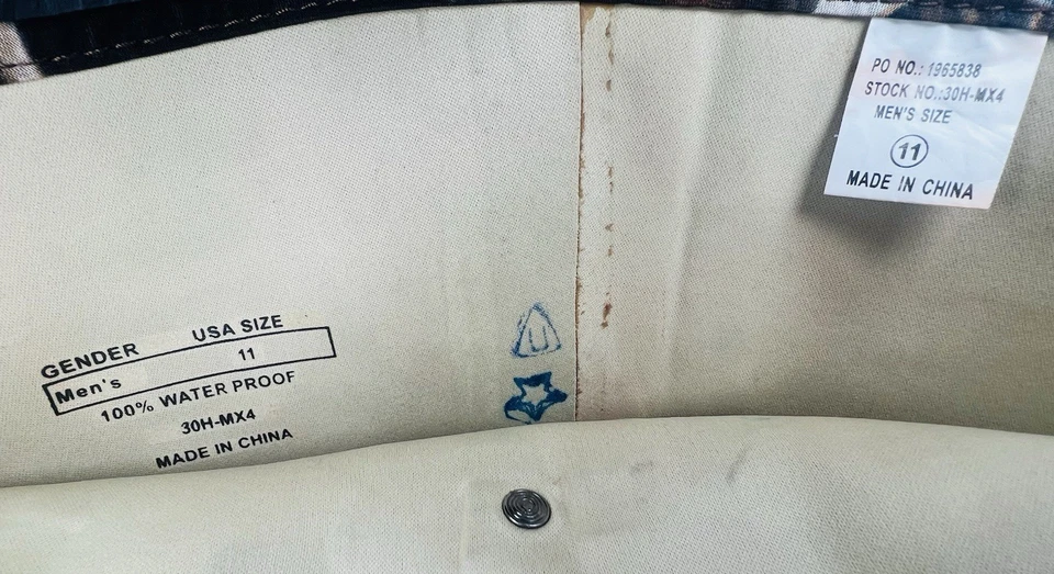 RedHead Bone Dry Steel Shank Hip Wader Hunting Boots Men's US 11D - Image 3 of 4