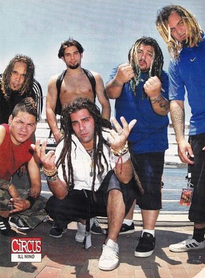 ILL NINO-VINTAGE 2002 MAGAZINE 8X11 MINI-POSTER PINUP CLIPPING-CRISTIAN MACHADO