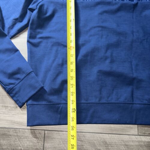 Saucony Running Jacket Mens Medium Full Zip Blue - Picture 6 of 8