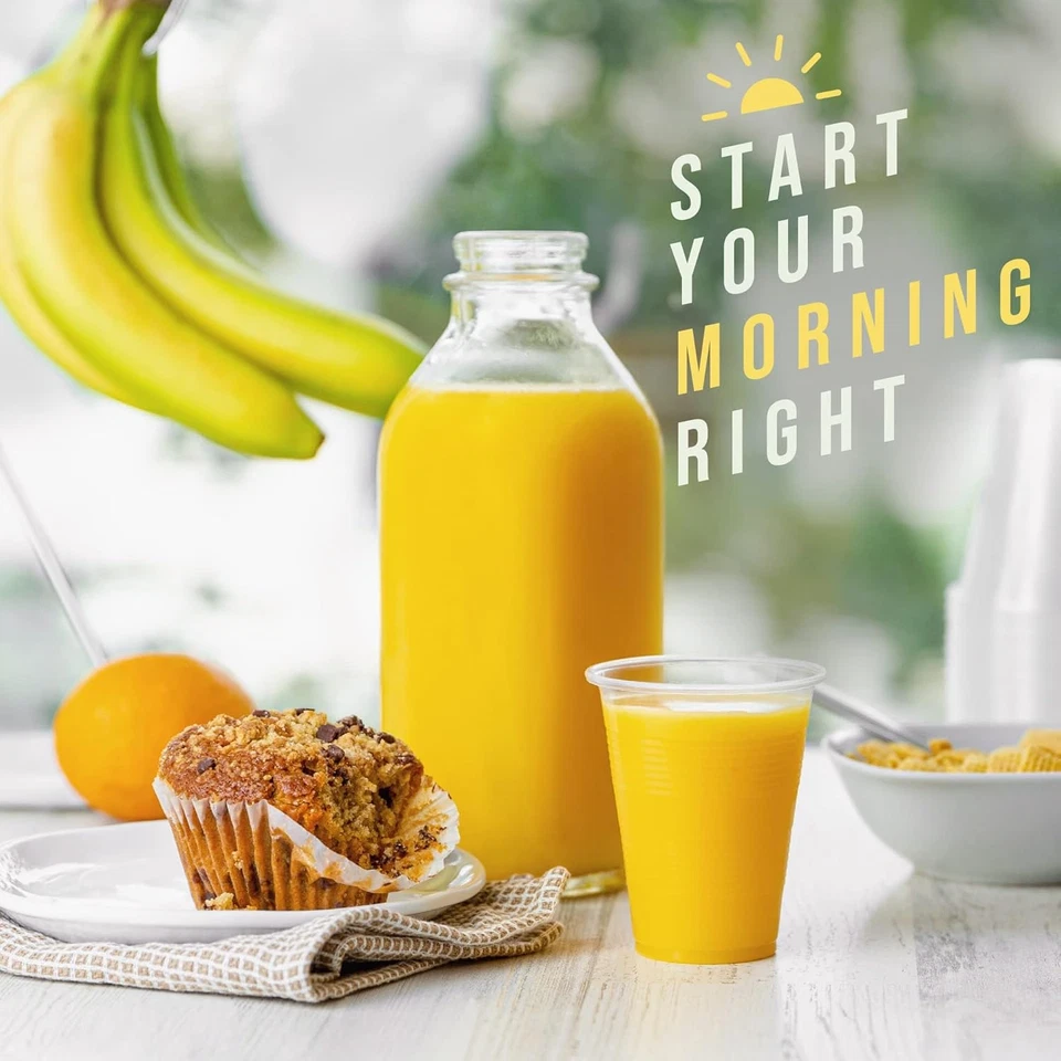 Tazas de plástico transparente de 7 OZ - Tazas desechables para fiestas, picnics, barbacoas y eventos P Foto 3 de 4