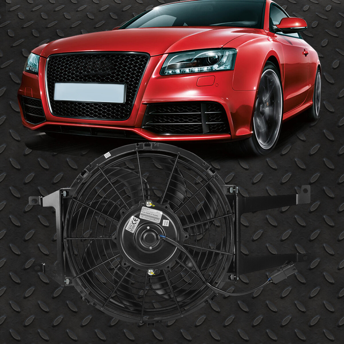 ДЛЯ 88-99 CHEVY GMC C1500 K2500 OE STYLE КОМПЛЕКТ ВЕНТИЛЯТОРА ОХЛАЖДЕНИЯ КОНДЕНСАТОРА ПЕРЕМЕННОГО ТОКА GM31131114