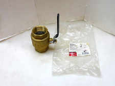 AMERICAN VALVE ANSI/NSF61-8 2" NPT THREADED BRASS BALL VALVE 600WOG 150WSP