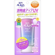 Rohto Skin Aqua Tone Up UV Essence Lavender SPF50 PA   80g