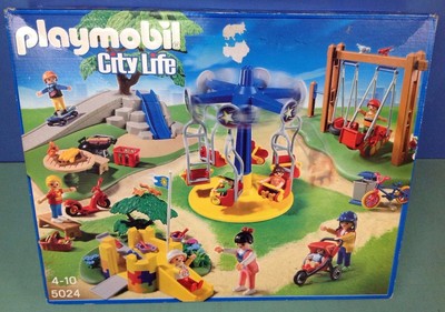 parc jeux playmobil