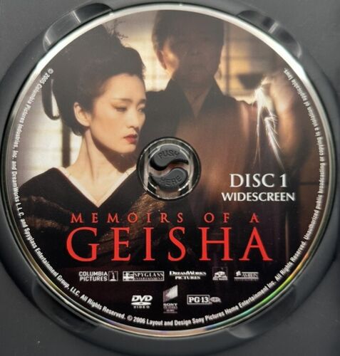 Memoirs Of A Geisha DVD Widescreen Ziyi Zhang Ken Watanabe Great Condition 2007 - Picture 3 of 3